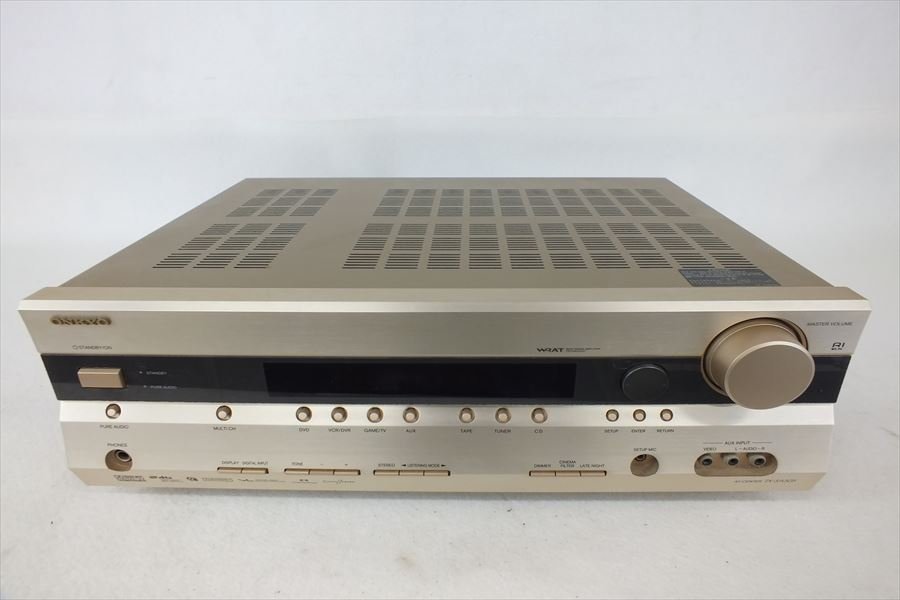□ ONKYO オンキョー TX-SA505 アンプ 取扱説明書有り リモコン有り