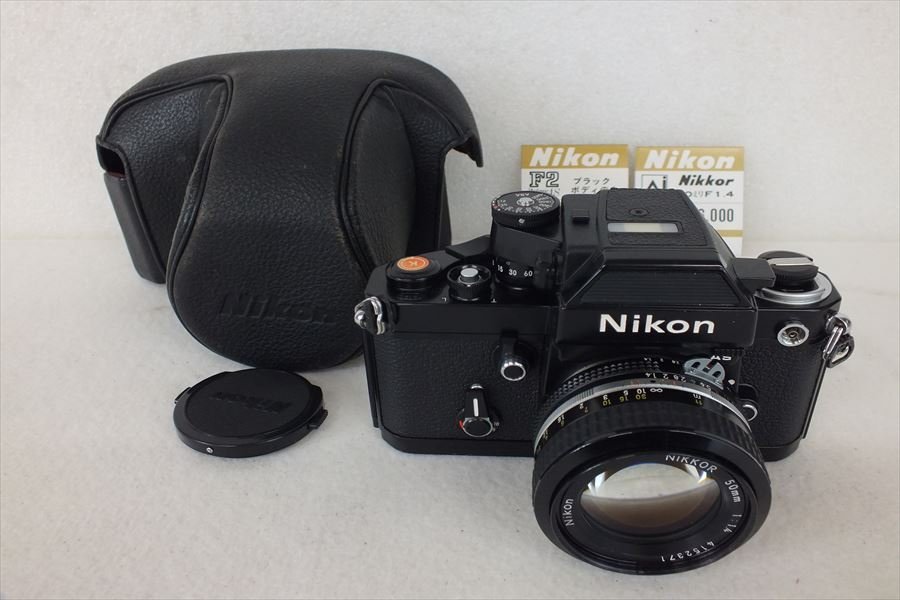 □ Nikon ニコン F2フォトミックAS ブラック フィルム一眼レフ NIKKOR