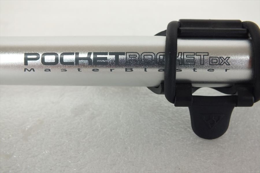 ■ TOPEAK トピーク Pocket rocket ポケット ロケット DX 空気入れ 可動確認済み 中古 現状品 230602M4338_画像3