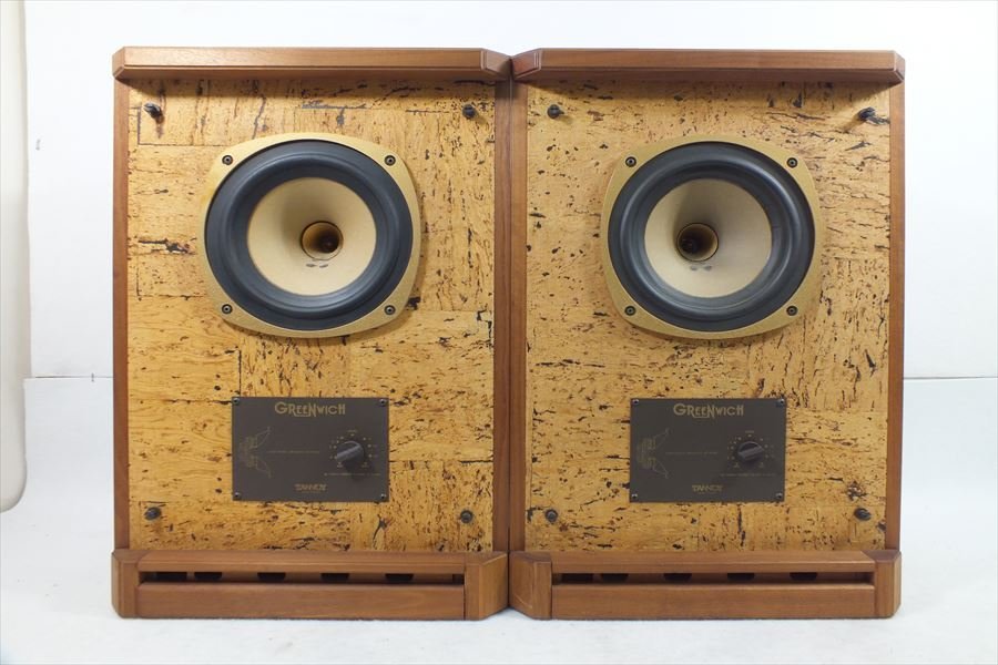 □ TANNOY タンノイ GREENWICH スピーカー 元箱付き 音出し確認済 現状