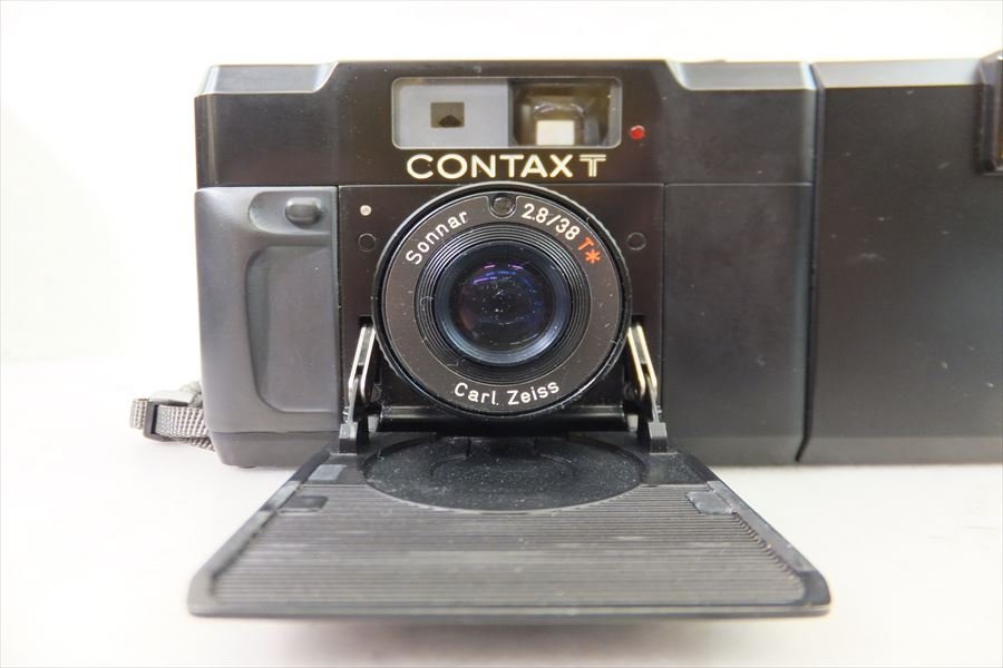 ▽CONTAX コンタックス T コンパクトカメラ 現状品 230605Y6138