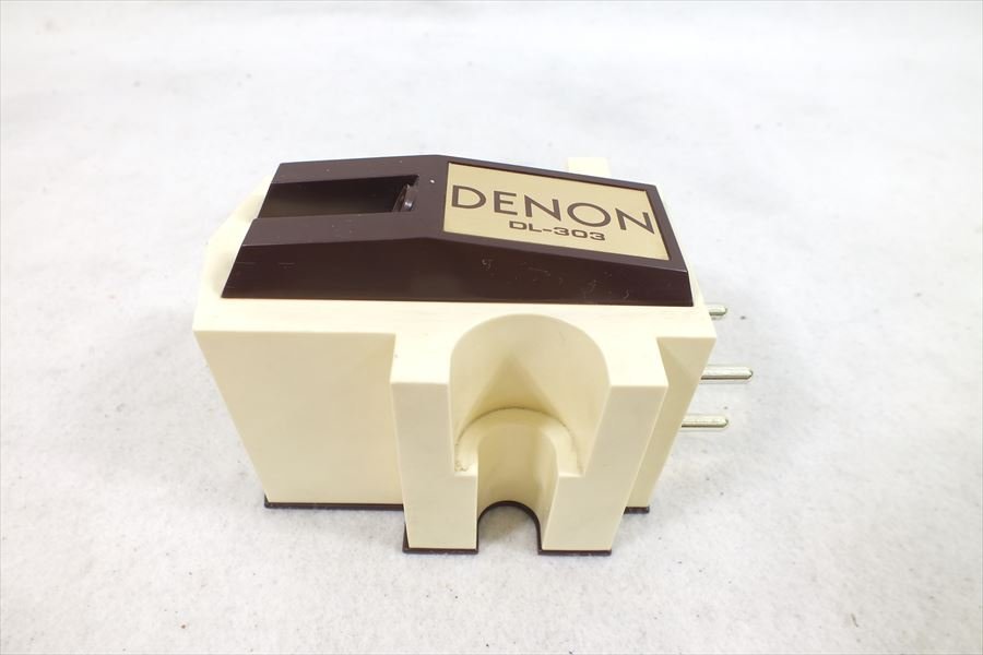 □ DENON デノン DL-303タイプ カートリッジケース 中古 現状品