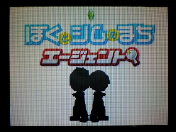 DS　ぼくとシムのまち エージェント 謎の怪盗から秘宝をまもれ大作戦！（ケース・説明書付）_画像3