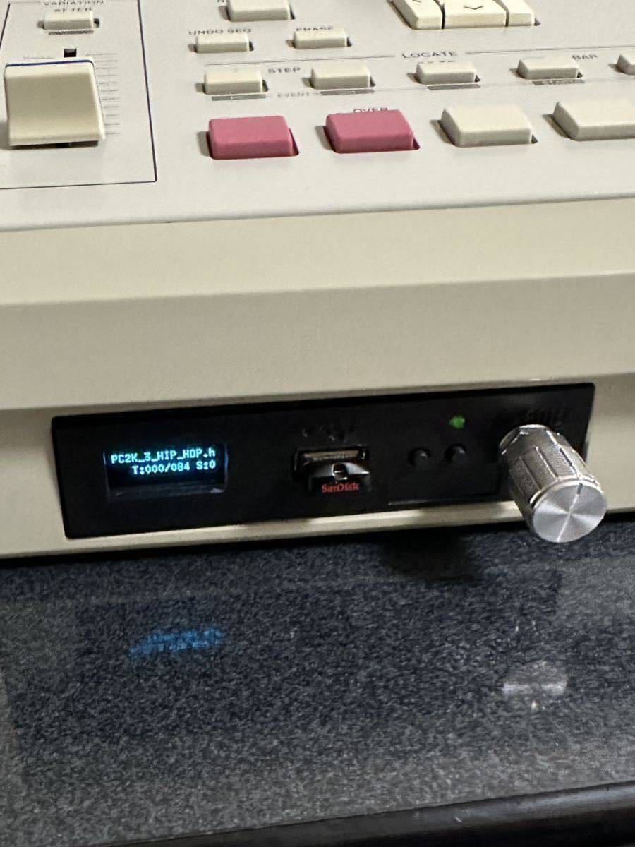 ◎ AKAI MPC2000 FDDエミュレータ搭載!ブルーLCD液晶!!メンテ済み