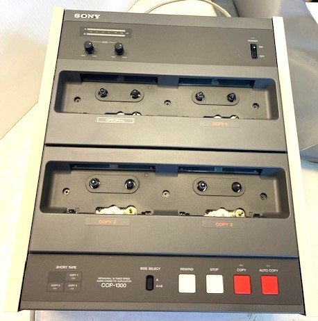 ☆ 93802 ソニー カセットテープデュプリケーター4 CPP-1300 高速