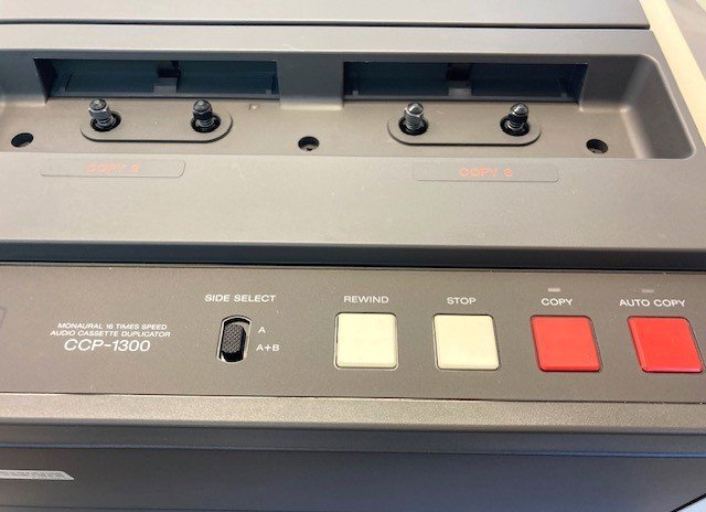 ☆ 93802 ソニー カセットテープデュプリケーター4 CPP-1300 高速