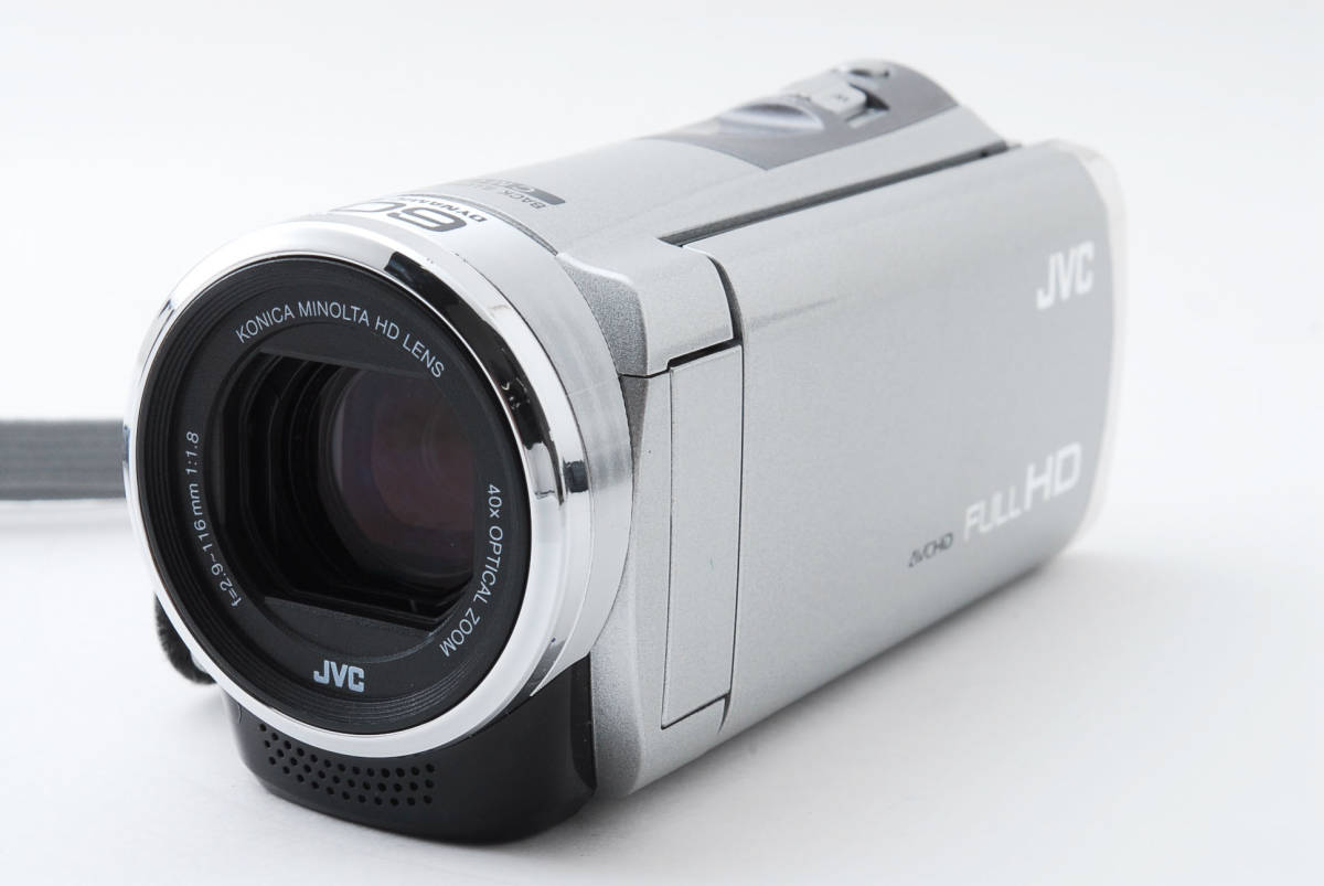 ☆動作品☆ JVC Victor ビクター Everio GZ-E60-S ビデオカメラ