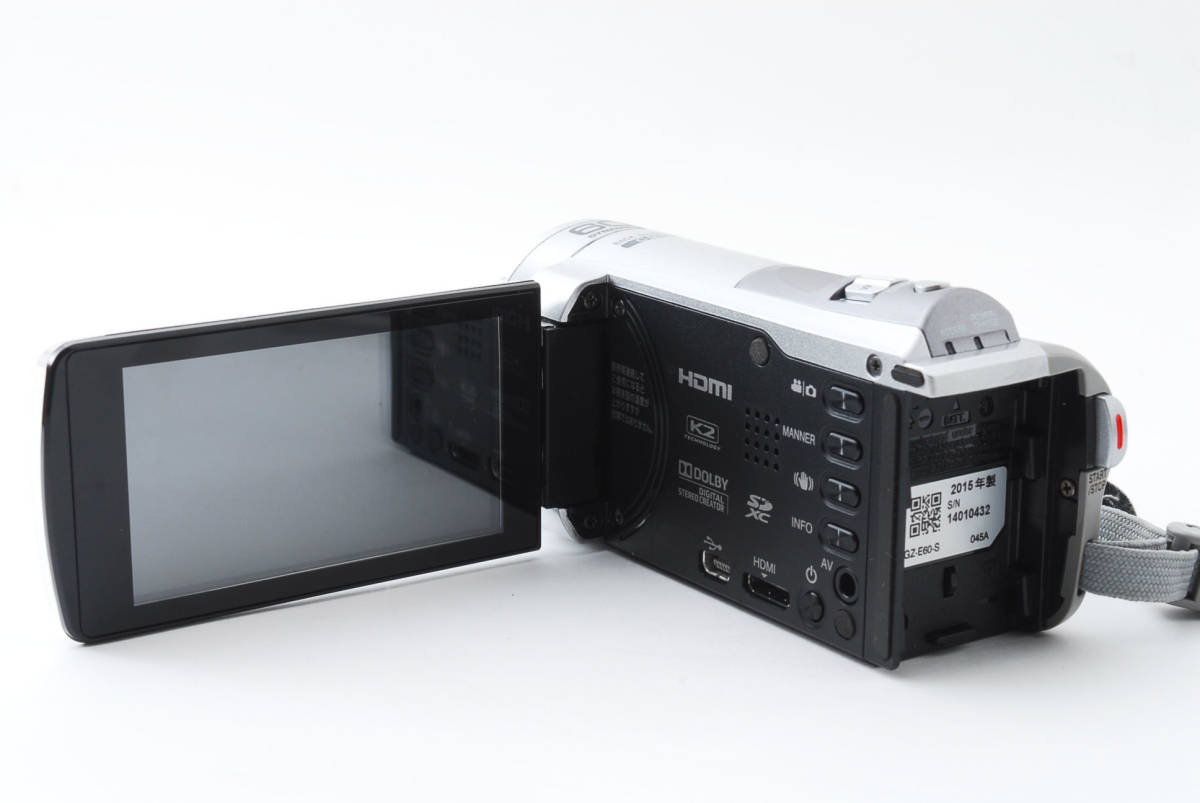 ☆動作品☆ JVC Victor ビクター Everio GZ-E60-S ビデオカメラ