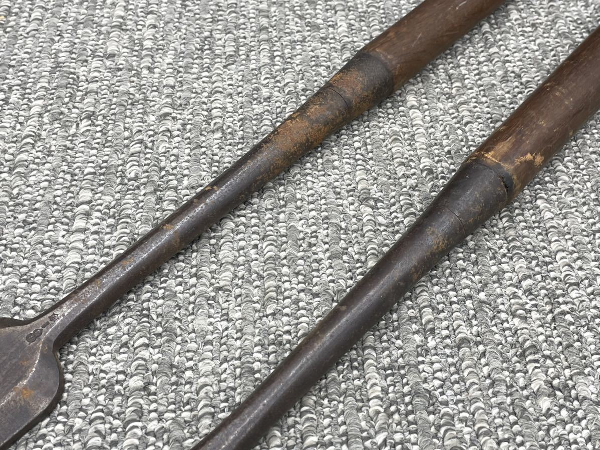 BC1 希少 特大のみ 鑿 大工道具 銘 長弘 刃幅約5cm 全長約 BC1 希少 特大のみ 鑿 大工道具 銘 長弘 刃幅約5cm 全長約