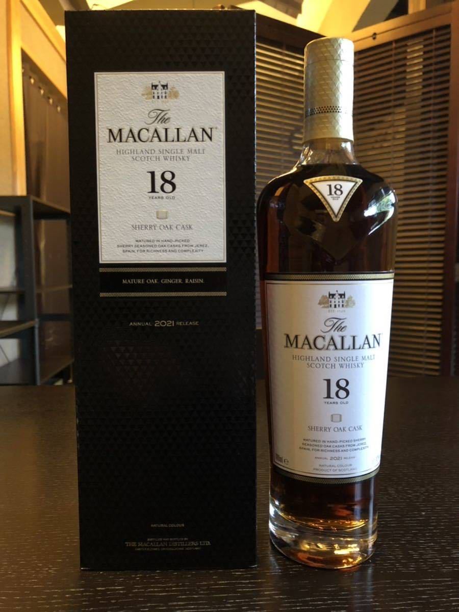 格安国産】 ヤフオク! - 未開栓THE MACALLAN マッカラン18年