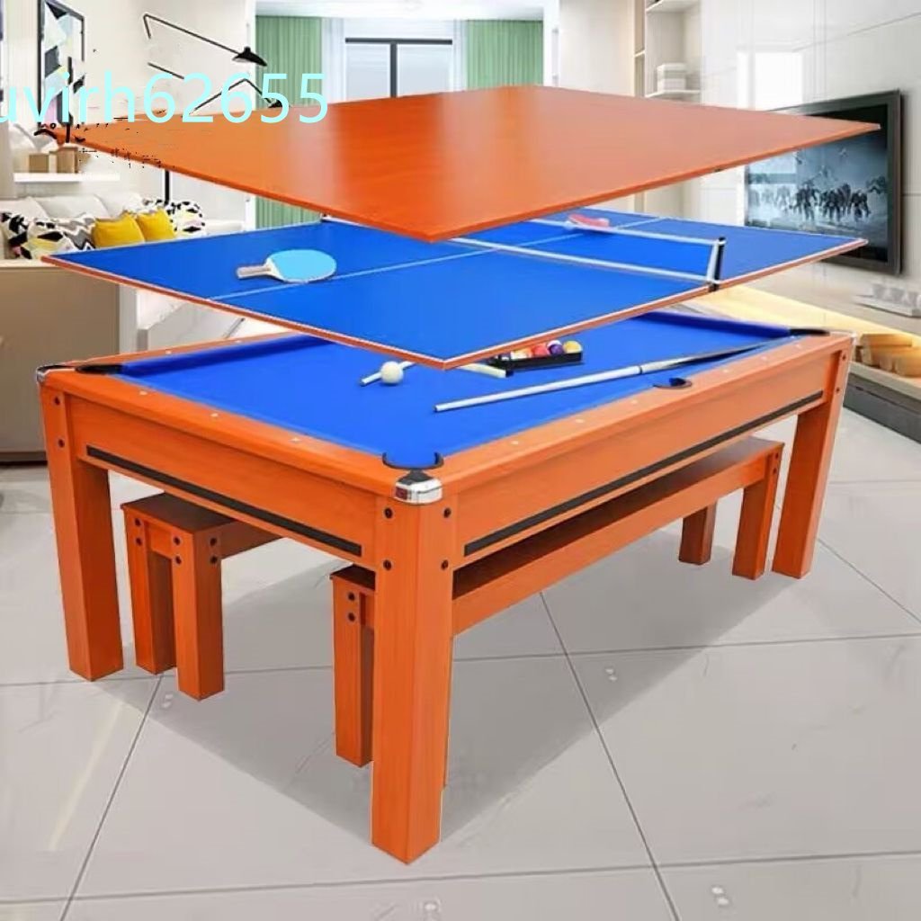 3in1 マルチテーブル ビリヤード台 ワークテーブル ダイニングテーブル 卓球台 オートボールリターン ビリヤード 7フィート 家庭会社