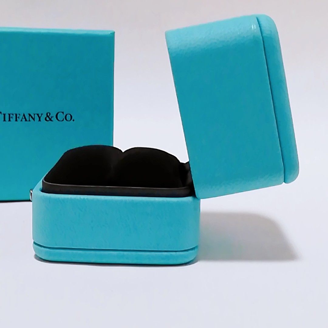 新品 Tiffany&Co ティファニー ブルー ボックス リング ケース 指輪