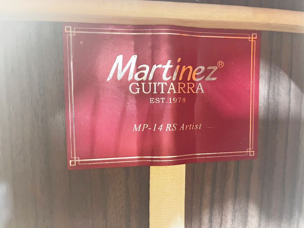 ☆【現状品】Martinez マルティネス ギター MP-14RS Artist EST.1978