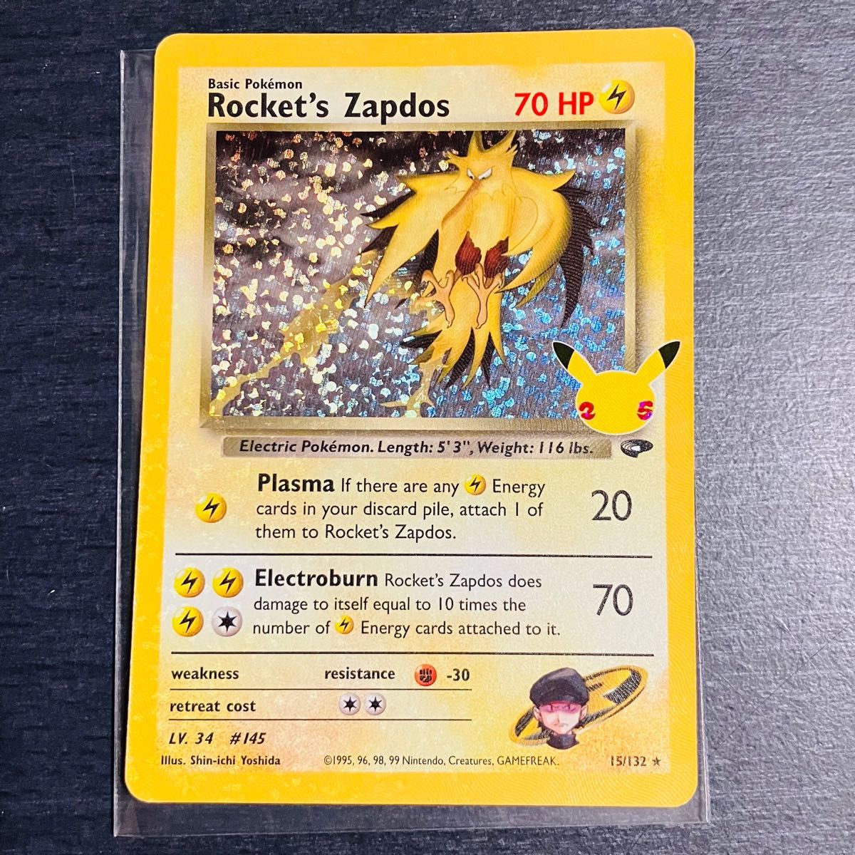 ポケモンカード 25th R団のサンダー 海外版(英語)|Yahoo!フリマ ポケモンカード 25th R団のサンダー 海外版(英語)|Yahoo!フリマ