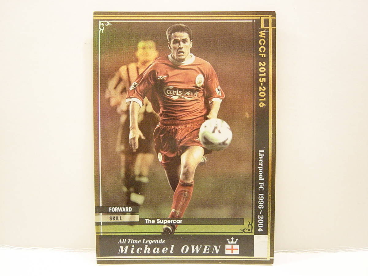 WCCF 2015-2016 ATLE-EXT マイケル・オーウェン　Michael Owen 1979 England　Liverpool FC 1996-2004 All Time Legends_画像3