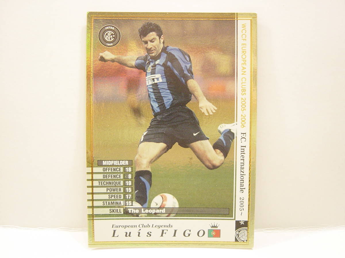 ■ WCCF 2005-2006 LE ルイス・フィーゴ　Luis Figo 1972 Portugal　FC Inter Milano 2005-2009 Legends_画像1