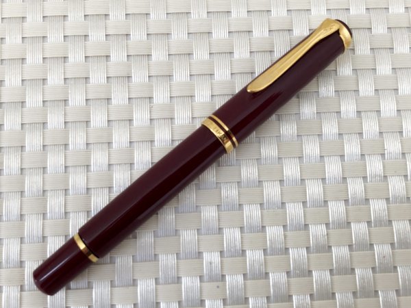 PELIKAN ペリカン 万年筆 ペン先 14C-585 EF ドイツ 赤×金 | perikanan