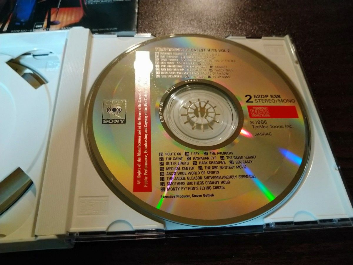 テレビジョンズ グレイテスト ヒッツ VOL.2 2枚組 CD