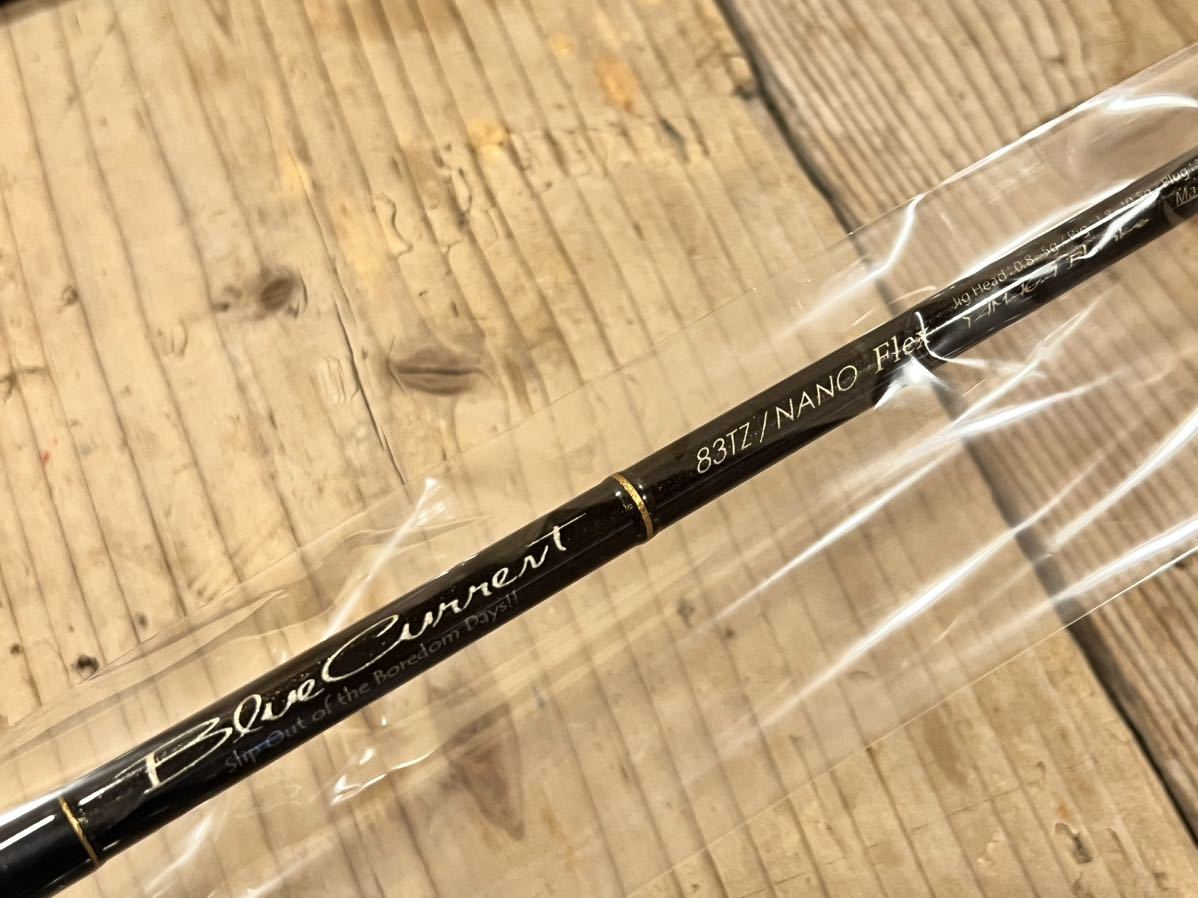 ヤマガブランクス YAMAGA Blanks ブルーカレント 83/TZ NANO フレックス 新品　送料無料　ヤマガロッドベルトプレゼント_画像1