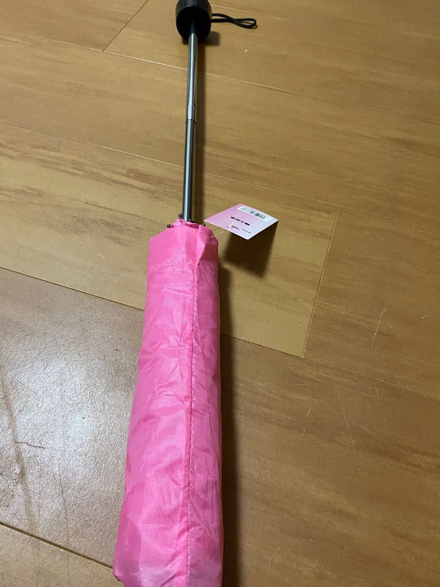 新品　折りたたみ傘　レディース　婦人　55cm  ピンク　雨傘