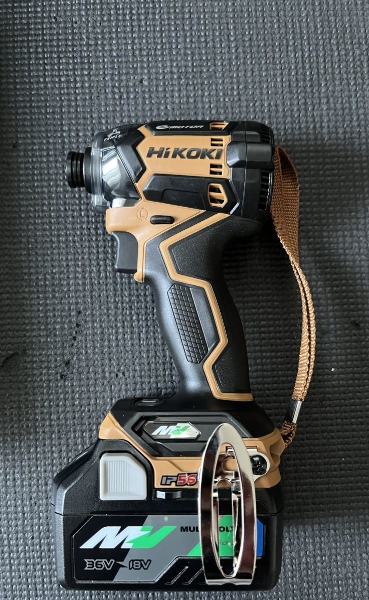 HiKOKI インパクトドライバ WH36DC 限定色グランドキャメル