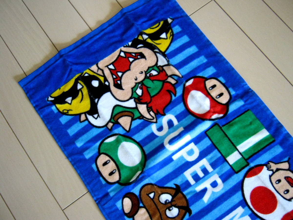 1.[ new goods ] super Mario * face towel *SUPER MARIO