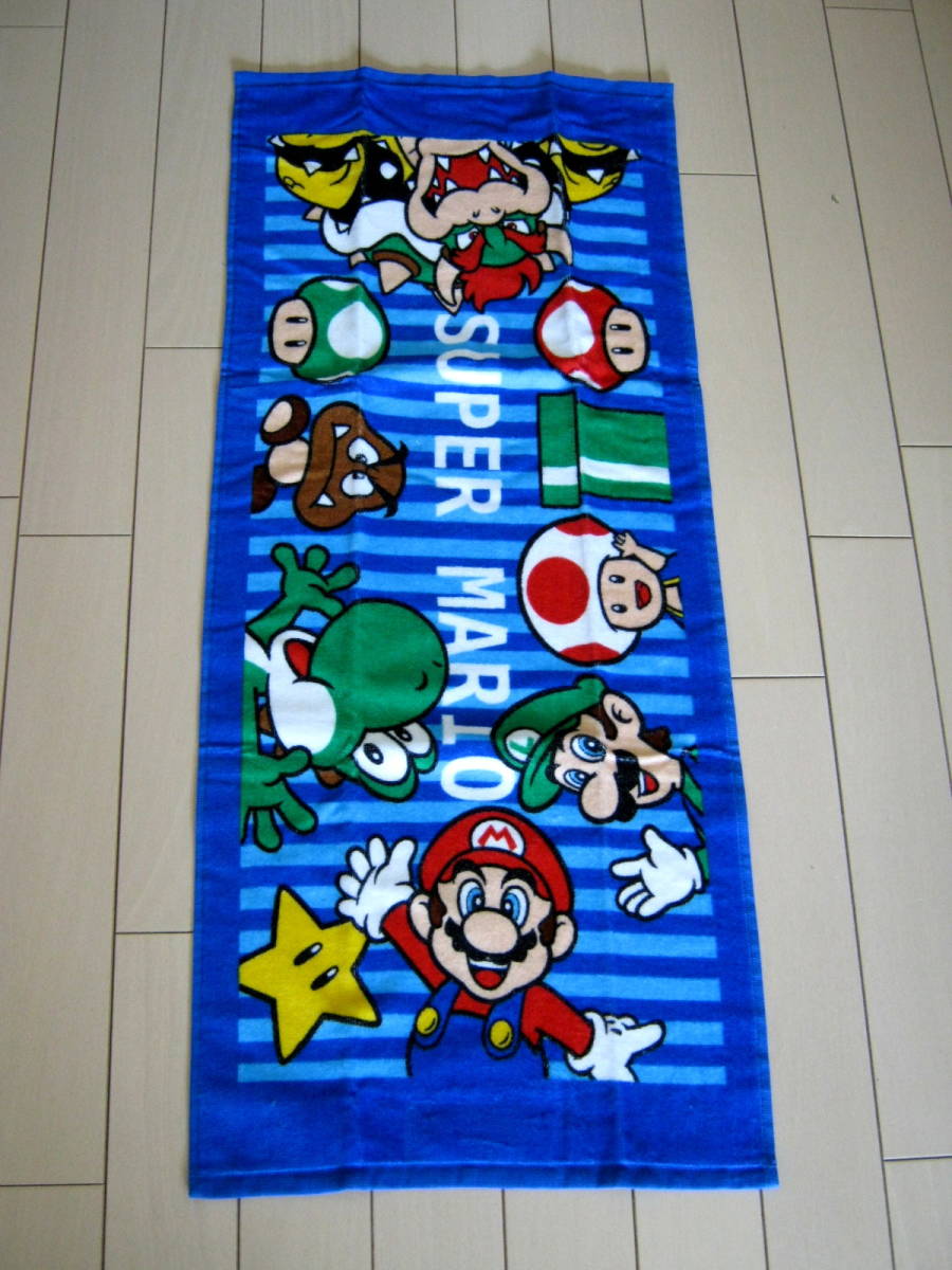 1.[ new goods ] super Mario * face towel *SUPER MARIO