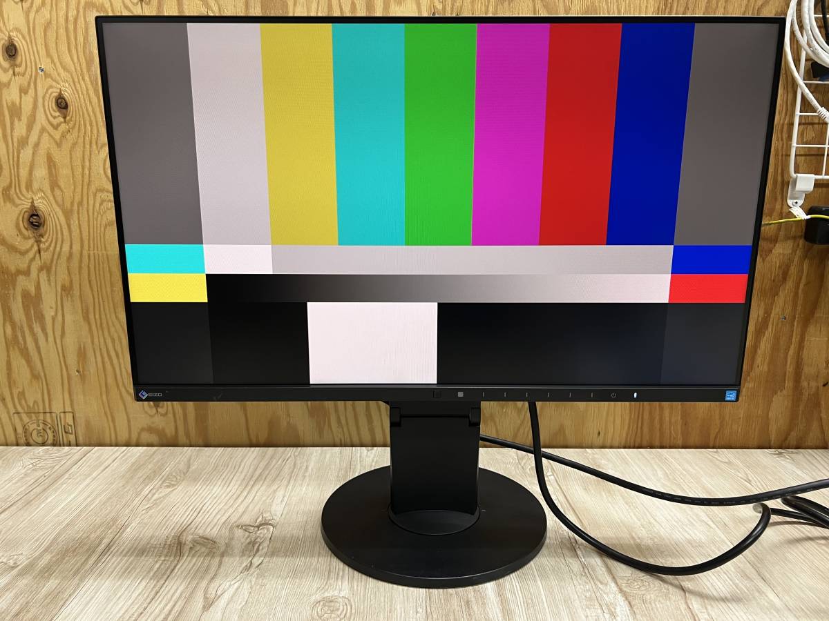 #7533-0523 #2 ☆保証/領収書可☆ 6701時間 2017年製 EIZO FlexScan EV2450 23.8インチ 液晶モニター フルHD(1920x1080) 発送:140+予定