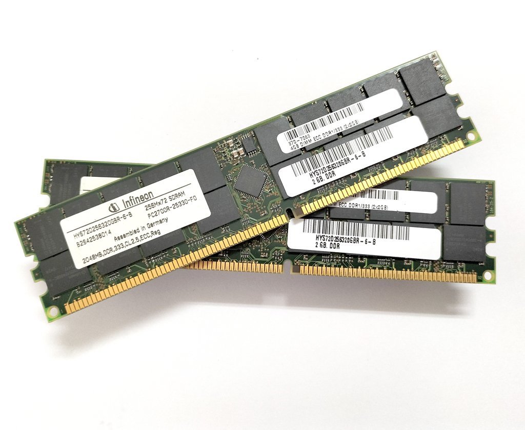 Sun X9266A Sun Fire V40z/V210/V240 for memory 2GB 2 pieces set 370-7063