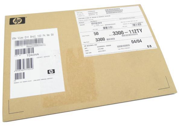 HP TD434A VMware View Enterprise Bundle 100VM 新品 特価!