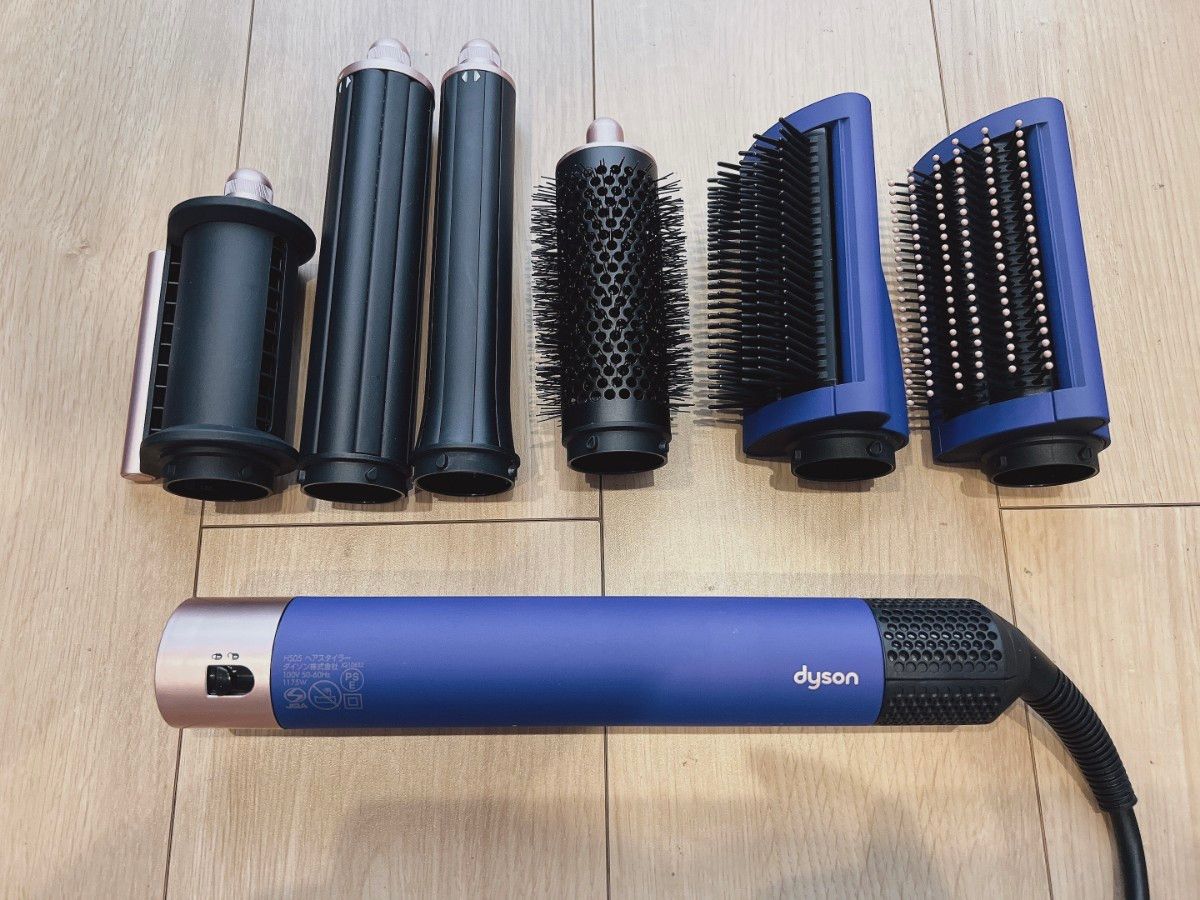 【特別カラー・新品】dyson Airwrap Long ダークブルー/コッパー