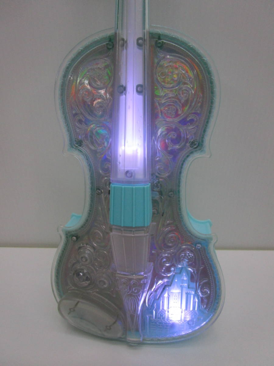 ku153* Disney light &o-ke -stroke la violin * used beautiful goods 