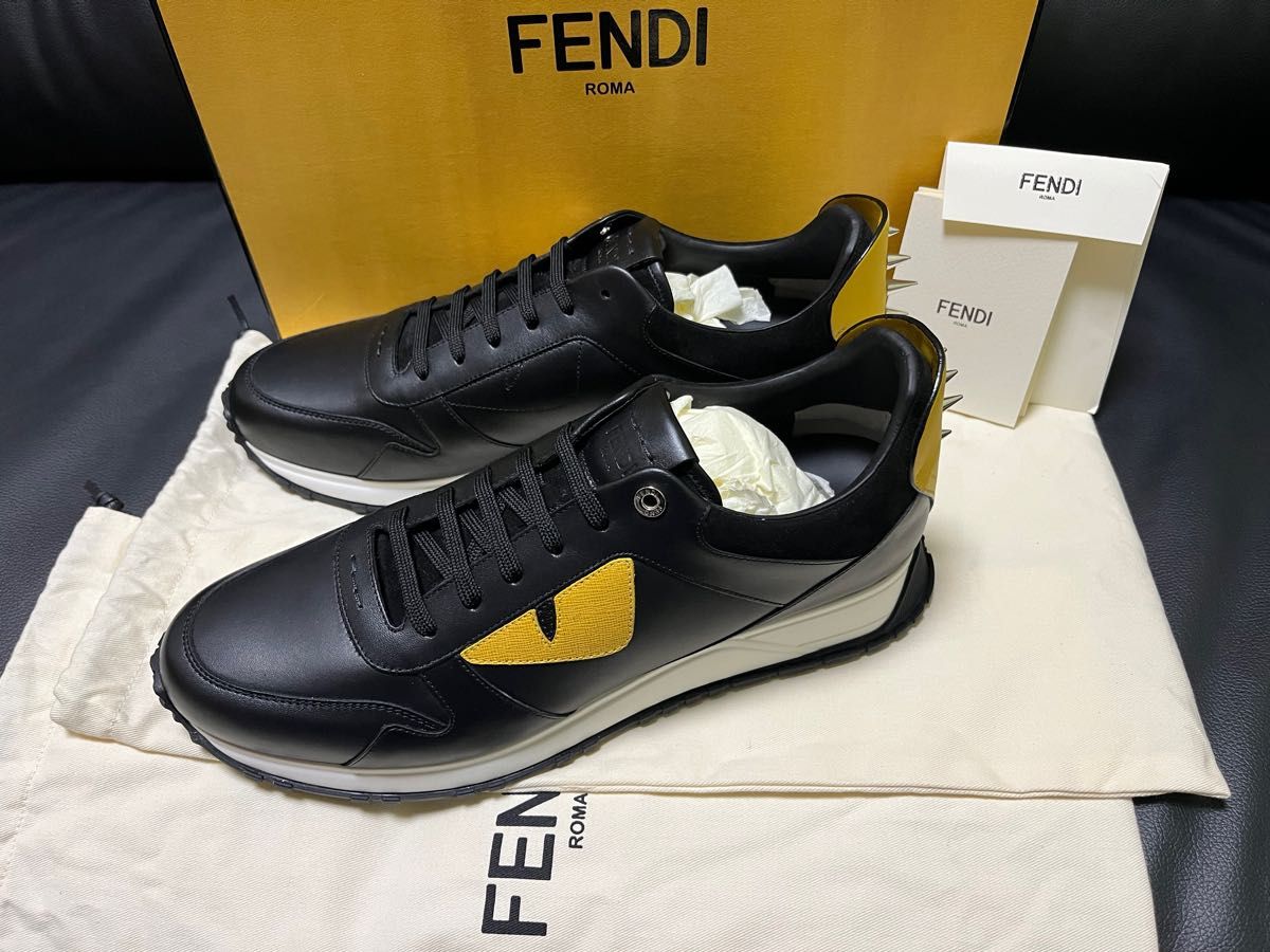 未使用 正規品 FENDI フェンディ スニーカー スタッズ モンスター