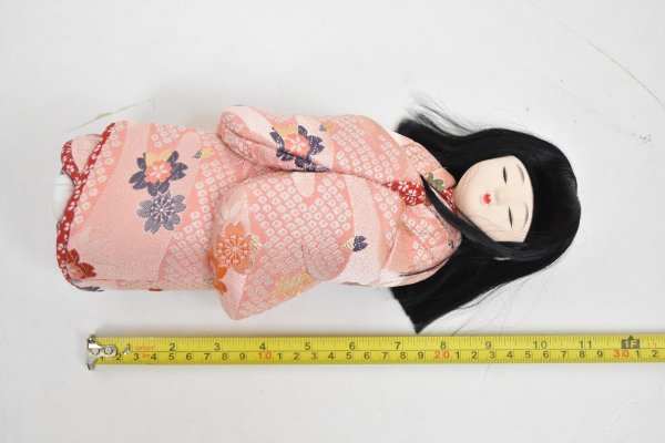  много подлинный много . куклы kimekomi суммировать комплект японская кукла украшение произведение искусства интерьер лето. .. белка родители . подлинный много . кукла .. кукла hinaningyo Ha-698S