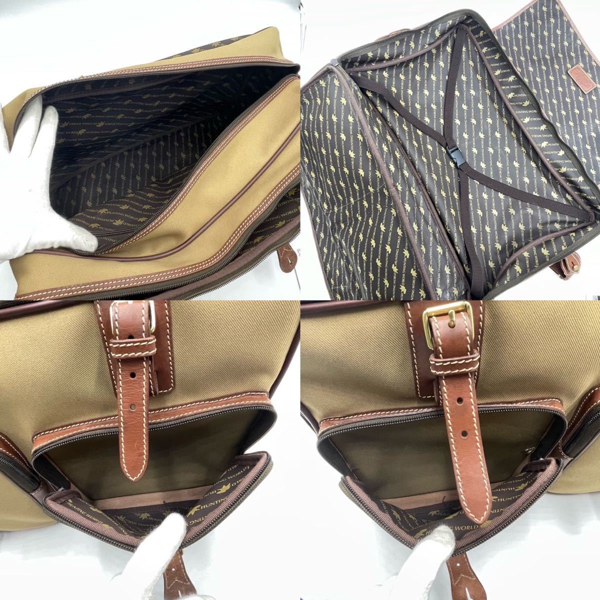 1円【超希少/極美品】HUNTING WORLD ハンティングワールド メンズ 2way