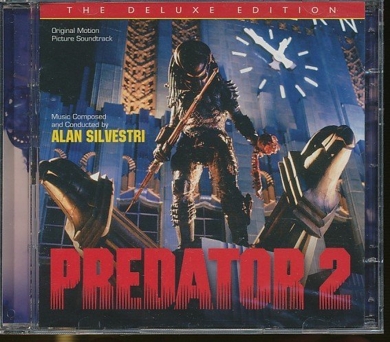 ★JA706●【送料無料】アラン・シルヴェストリ(Alan Silvestri)「プレデター2(Predator2)」未開封新品 2枚組CD(2CD) /VARESE SARABANDE盤