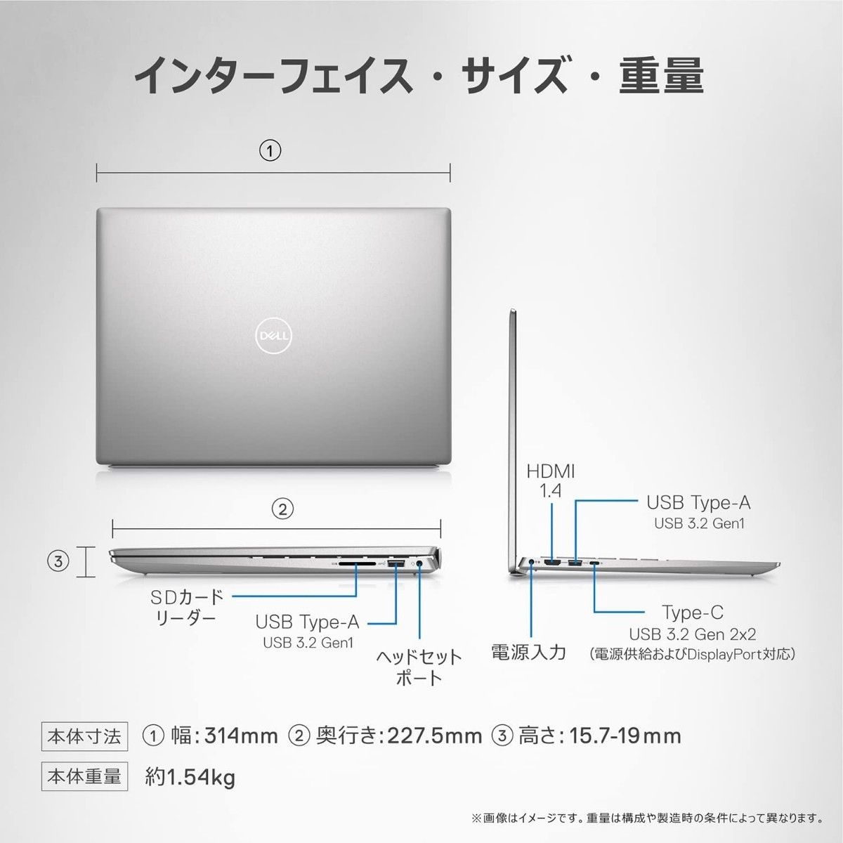 新品未開封】デル Inspiron 14 5425 Ryzen7 5825U 16GB/512GB 指紋認証