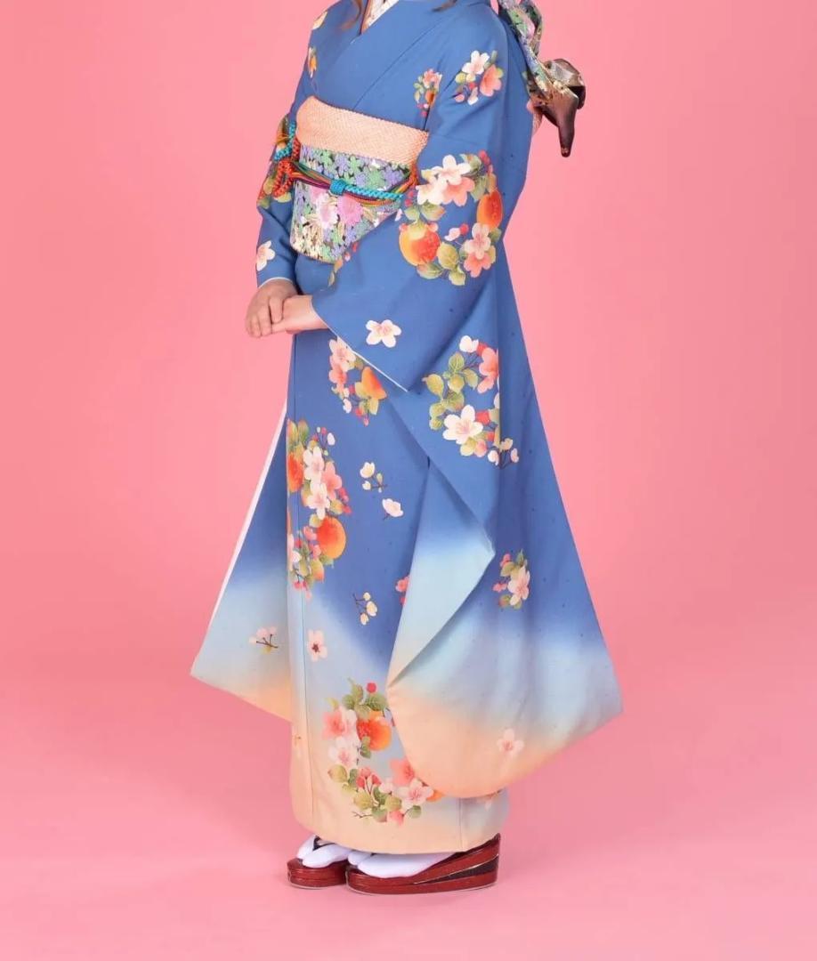 * long-sleeved kimono set No143- stock disposal sale 