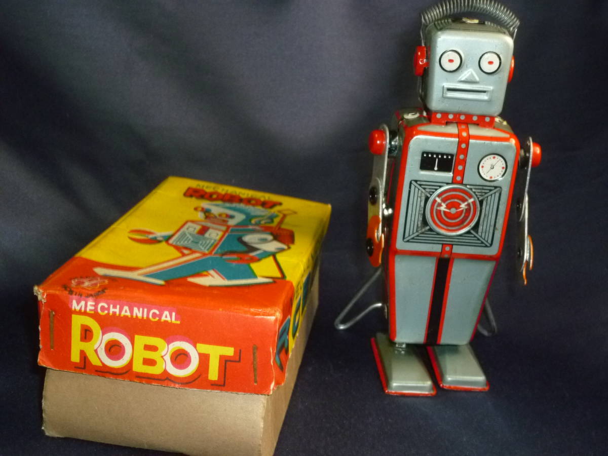 印象のデザイン ブリキ玩具 箱付 ROBOT MECHANICAL 米澤玩具