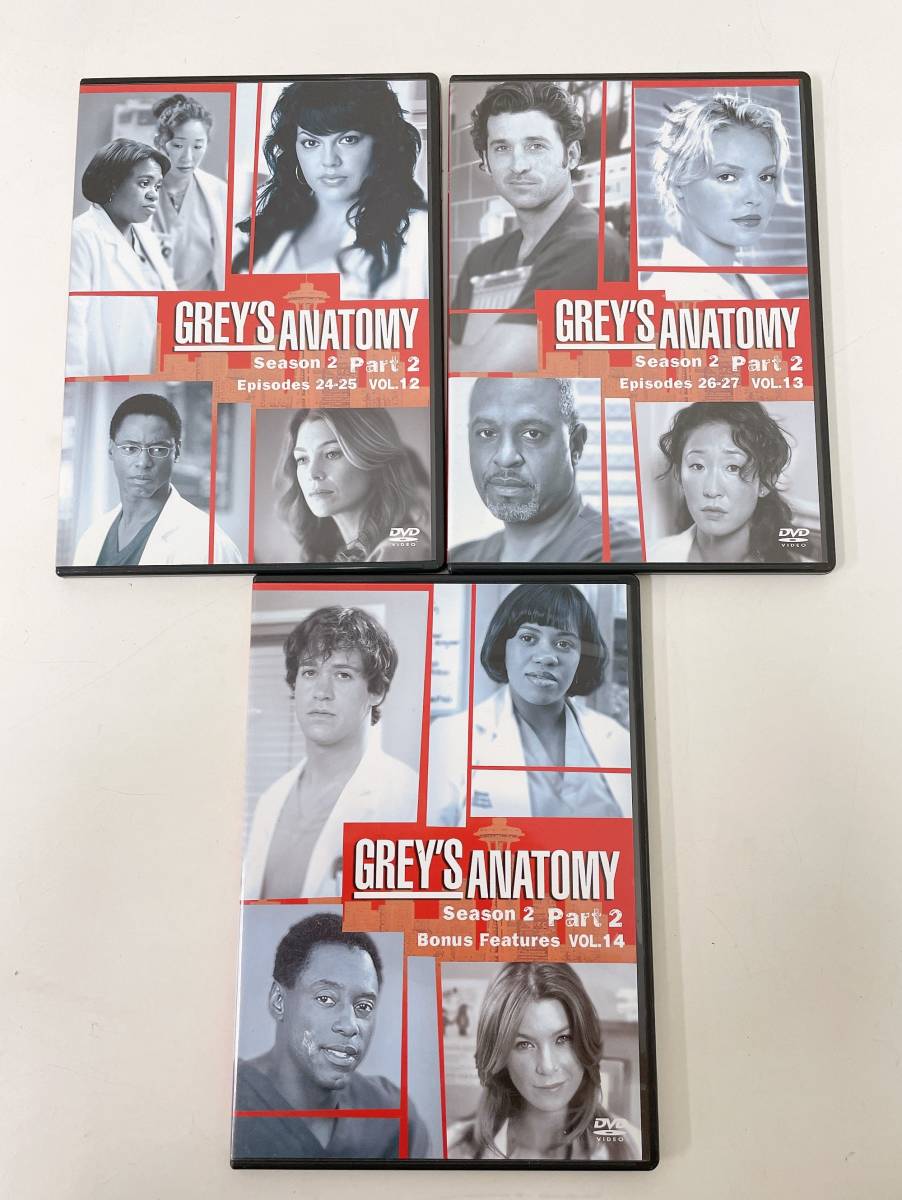 【GREY'S ANATOMY グレイズ・アナトミー シーズン2 Part2 コレクターズ・ＢＯＸ】海外ドラマ/医療ドラマ/T56-301