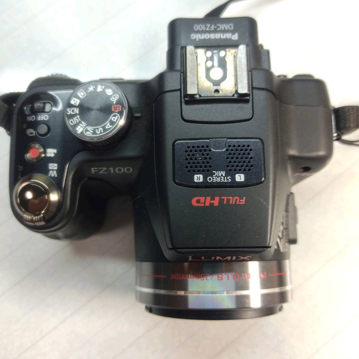 Panasonic LUMIX DMC-FZ100 ブラック 予備電池付属 美品