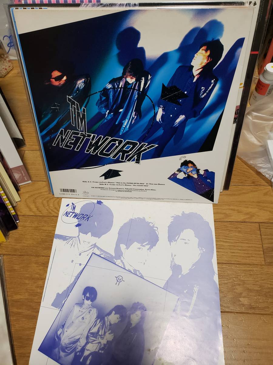 TM NETWORK LPアナログ盤　COME ON LET'S DANCE まとめ買いがお得に_画像3