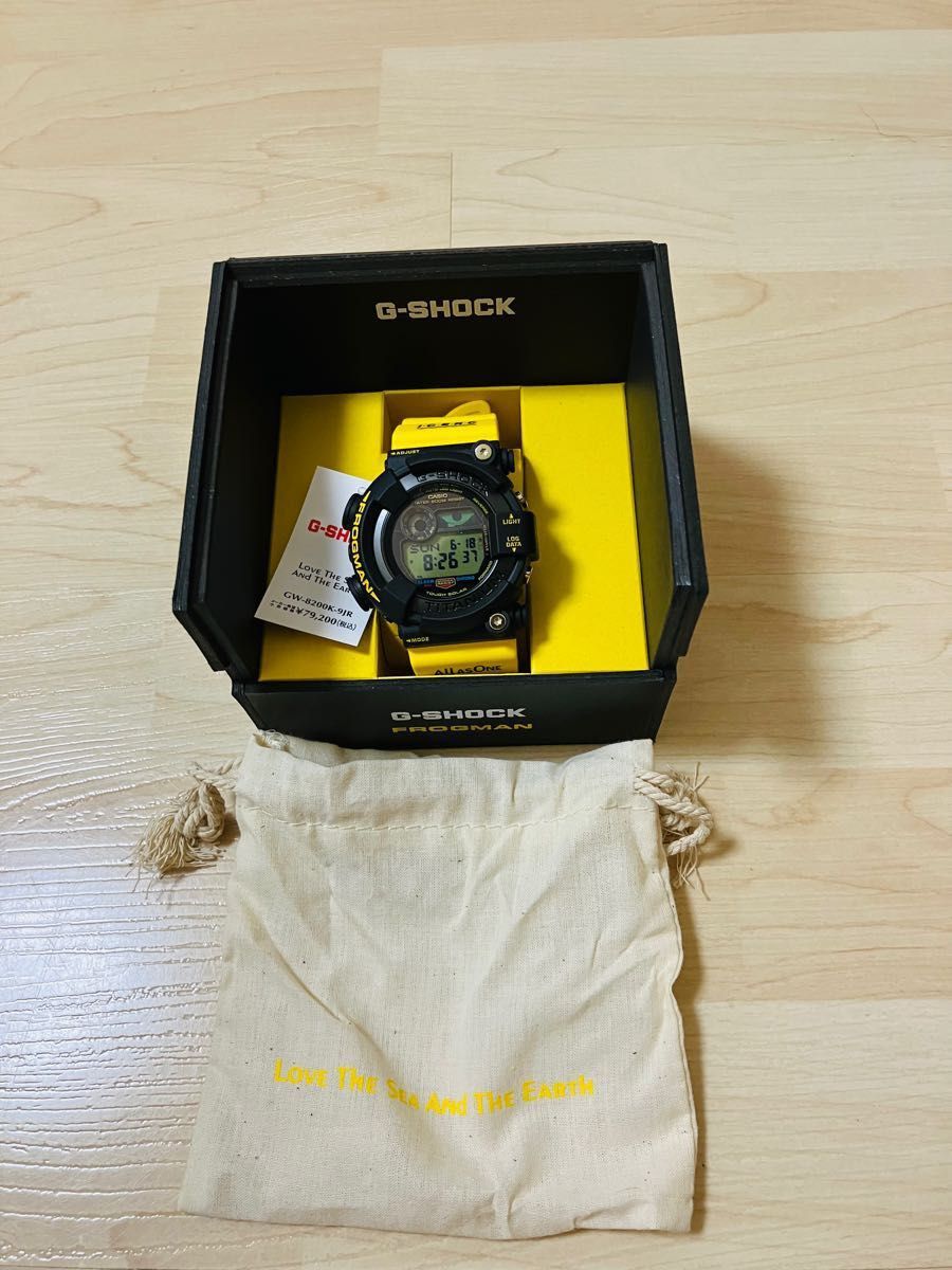 G-SHOCK GW-8200K-9JR フロッグマン アイサーチ イルクジ