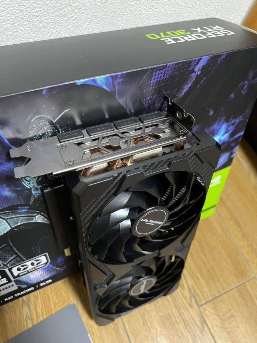 ジャンク扱い】NVIDIA GEFORCE RTX3070 グラフィックボード 玄人志向