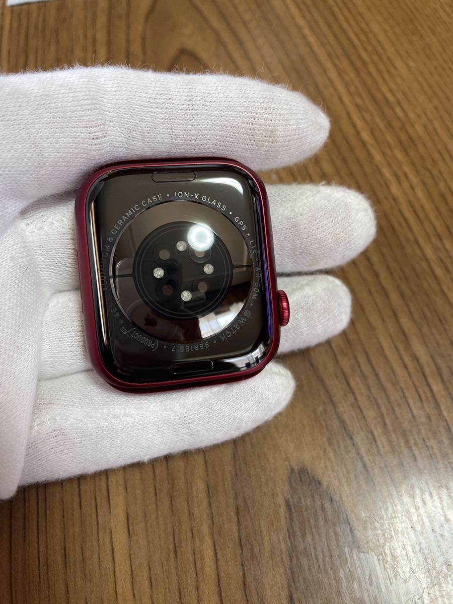Apple Watch Series 7 GPS+Cellular 45mm MKJU3J/A レッドアルミニウム