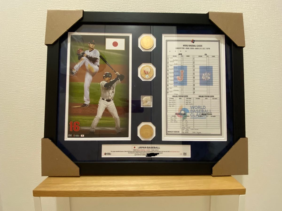 WBC 2023 大谷翔平　フォトミント シリアルナンバー 大谷翔平 フォトフレーム 限定品