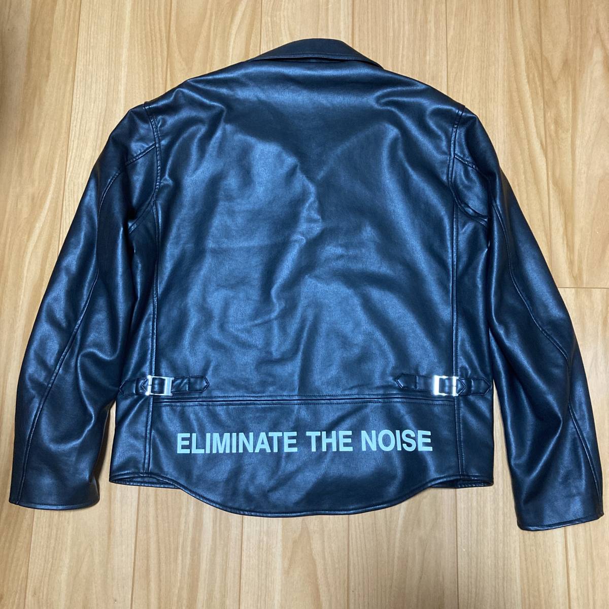 □新品□Lサイズ□GU X アンダーカバー フェイクレザージャケット