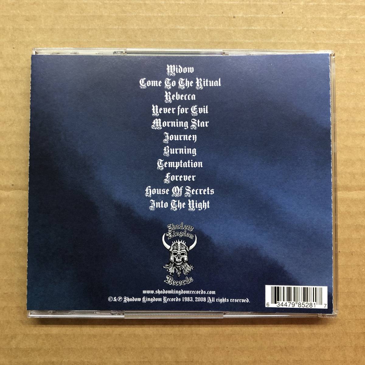 ■ Ritual - Widow SKR007CD Shadow Kingdom Records NWOBHMの画像3