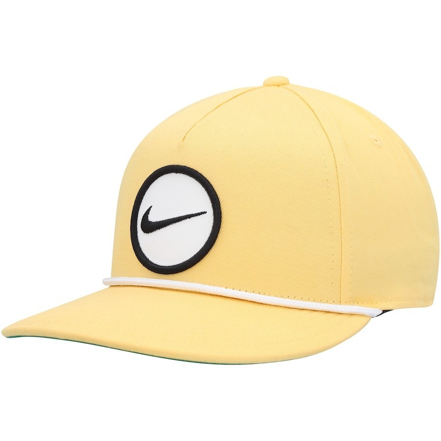 [ meaning large profit shop ]NIKE Nike Golf aero Bill tu Roo retro 72 Gold yellow color cap hat snap back Tony *finau