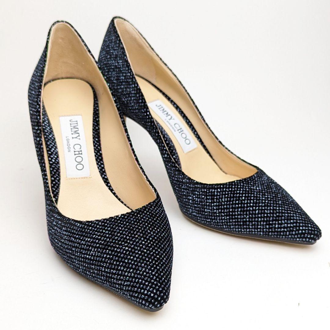 未使用美品ジミーチュウJIMMY CHOO ROMY85 36.5 | cliza.gob.bo